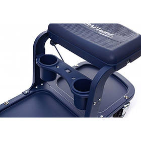 Табурет на колесах з полицею для інструментів 70x38x43см Kraft Dele KD10762 табуретка з органайзером