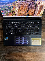 Компактний ноутбук Asus ZenBook Q409Z 14" 2.8к OLED|Intel core i5-1240P|DDR5-8GB|SSD-512|Iris Xe, фото 5