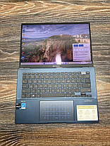 Компактний ноутбук Asus ZenBook Q409Z 14" 2.8к OLED|Intel core i5-1240P|DDR5-8GB|SSD-512|Iris Xe, фото 4