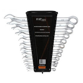 Набір комбінованих гайкових ключів із тріскачкою 12 шт. Kraft&Dele KD10937 ключі з шарніром