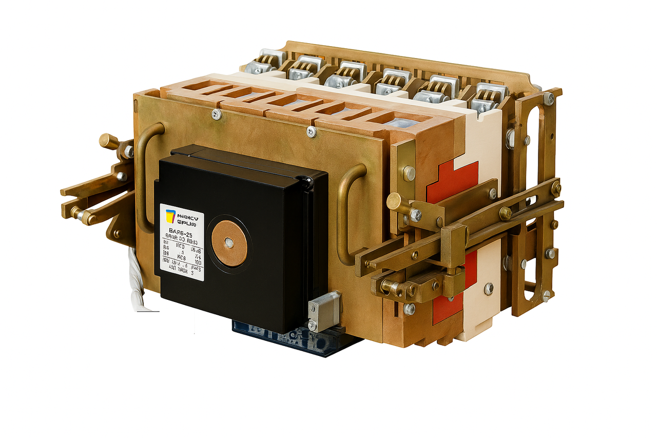 Вимикач ВА55-43 на 1600А викочування, електромагнітний привід, фото 1