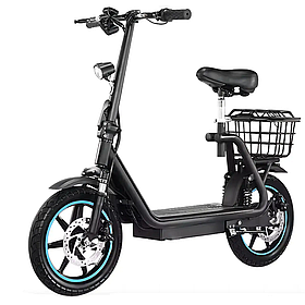 Самокат акумуляторний Forte EB5 500Вт 48В 14" складаний електросамокат