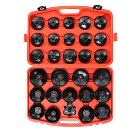 Комплект знімачів для масляних фільтрів 30 шт Kraft&Dele KD10502 набір ключів для зняття фільтрів