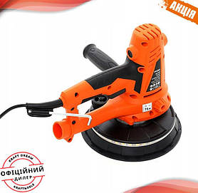 Електрична шліфмашина для гіпсокартону 180 мм Kraft&Dele KD1540 затирочна машина для гіпсу