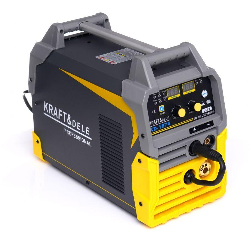 Напівавтомат для зварювання порошковим дротом 250A Kraft&Dele KD1874 напівавтомат зварювальний, фото 1