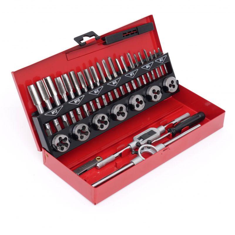 Все для відновлення різьблення 32 ел. Kraft&Dele KD10090 набір для відновлення різьблення, фото 1