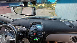 Накидка на панель приладів NISSAN Almera 2 пок. N16 2000-2006 Чохол/накидка на торпеду авто Ніссан Альмера