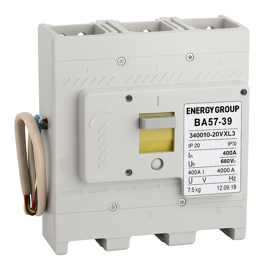 Автоматичний вимикач ВА57-39, фото 1