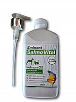Eminent SalmoVital олія з лосося 0,5 л для собак і кішок 500 мл з насосом