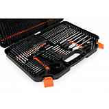 Свердла для свердління твердих матеріалів 246 шт. Kraft&Dele KD999 твердосплавні свердла для металу, фото 7