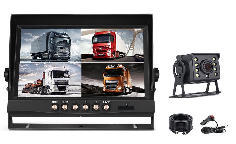 Комплект: монітор 9" 1024×600 Р + AHD камера для вантажних авто