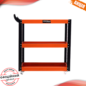 Пересувний візок автослюсаря інструментальний 150 кг Kraft&Dele KD365 візок інструментальний