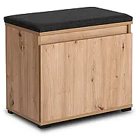 Тумба для взуття 60 см MODENA  / графит 60х36х53,5  (MEBEL ELIT) W.MODENA/120/DA/SZAFK