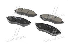 Колодки гальмівні передні Aveo T200, T250 1.5 л. (виробник Parts Mall, Южна Корея)