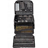 Свердла для свердління твердих матеріалів 300 шт Kraft&Dele KD998 твердосплавні свердла для металу, фото 3