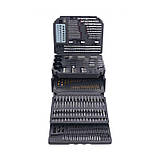 Свердла для свердління твердих матеріалів 300 шт Kraft&Dele KD998 твердосплавні свердла для металу, фото 6