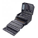 Свердла для свердління твердих матеріалів 300 шт Kraft&Dele KD998 твердосплавні свердла для металу, фото 7