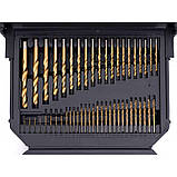 Свердла для свердління твердих матеріалів 300 шт Kraft&Dele KD998 твердосплавні свердла для металу, фото 9