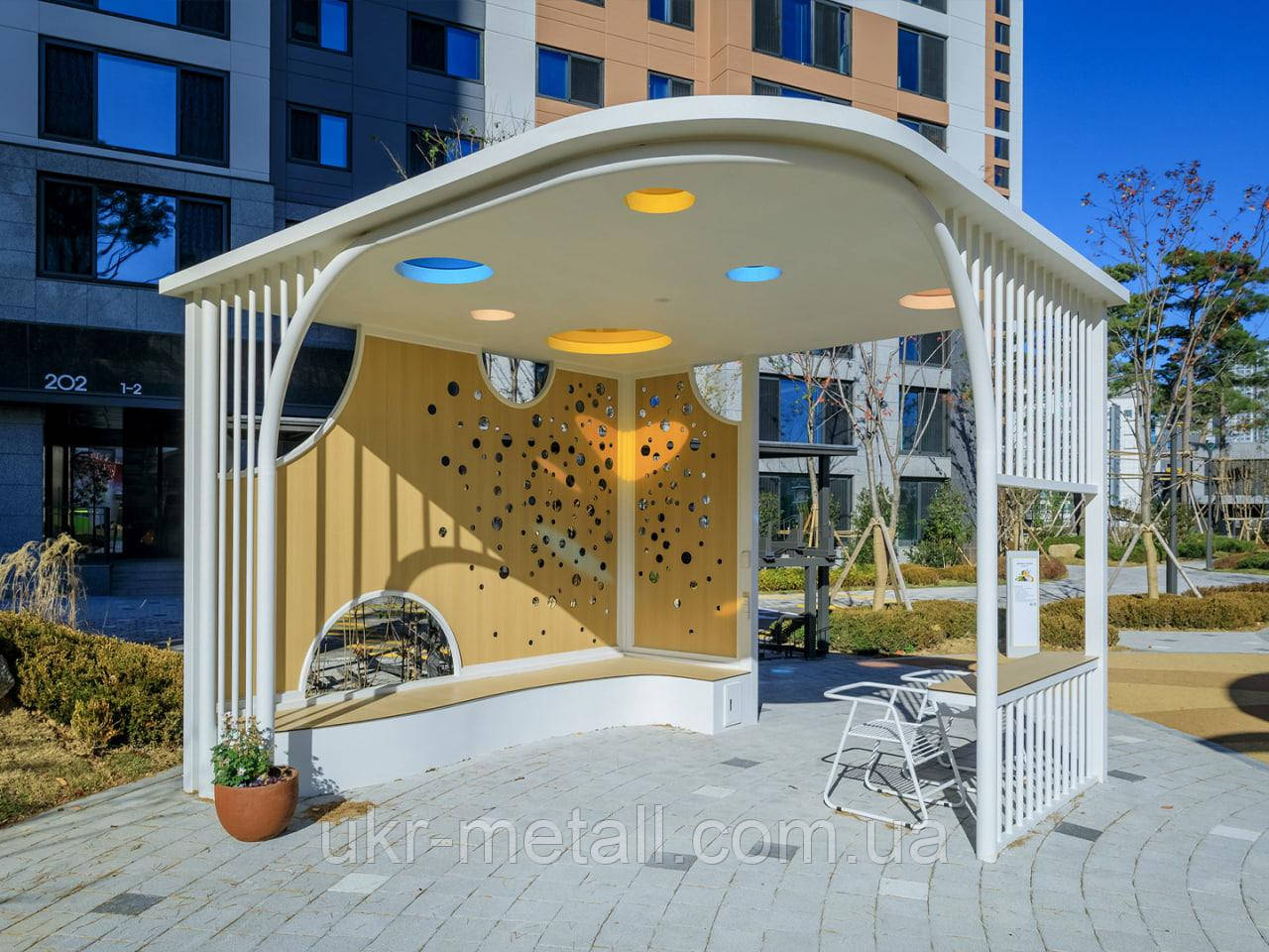 Сучасний навіс у парк, сад, фото 1