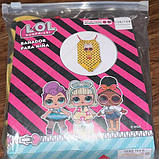 Cуцільний закритий купальник на дівчинку підлітка, р.158-164 - 12-14 років, LOL, фото 3