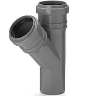 Трійник 50*50*45 для каналізації