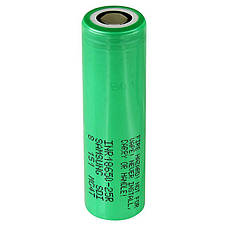 Акумулятор високострумовий Samsung INR18650-25R 2500 mAh (20A), фото 5