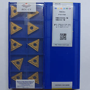 TNMG220408-PM YBC251 ZCC.CT (Сталь) Твердосплавна пластина, фото 2