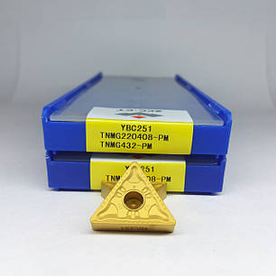 TNMG220408-PM YBC251 ZCC.CT (Сталь) Твердосплавна пластина, фото 1