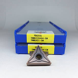TNMG220404-EM YBG205 ZCC.CT (Нержавіюча сталь) Твердосплавна пластина, фото 1