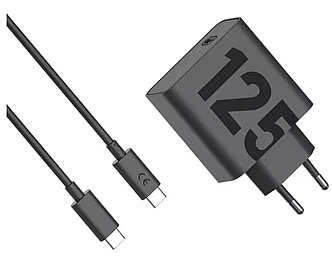 Зарядний пристрій 125 W USB-C TurboPower + кабель 1 м для Motorola (OEM) (black)