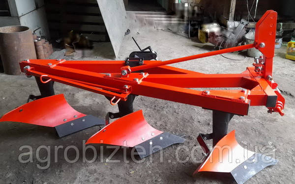 Плуг навісний Віракс 3-25 з регулювальним колесом та посиленою рамою, фото 1