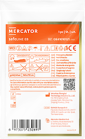 Рятувальне покривало ізотермічне MERCATOR MEDICAL MM-KOCTERM 160X210