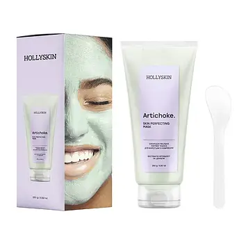 Охолоджувальна ліфтинг маска для боротьби з набряками HOLLYSKIN Artichoke Skin Perfecting Mask, 250 мл (0298h)