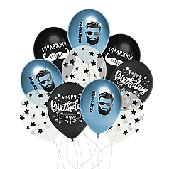 28 НАБІР ПОВІТРЯНИХ КУЛЬ 12" BELBAL-ББ Справжній чоловік (10шт)