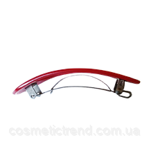 Шпилька-автомат червона з кольоровими стразами 128024 (Франція), фото 4