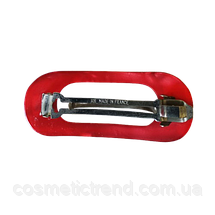 Шпилька-автомат червона з кольоровими стразами 128024 (Франція), фото 3