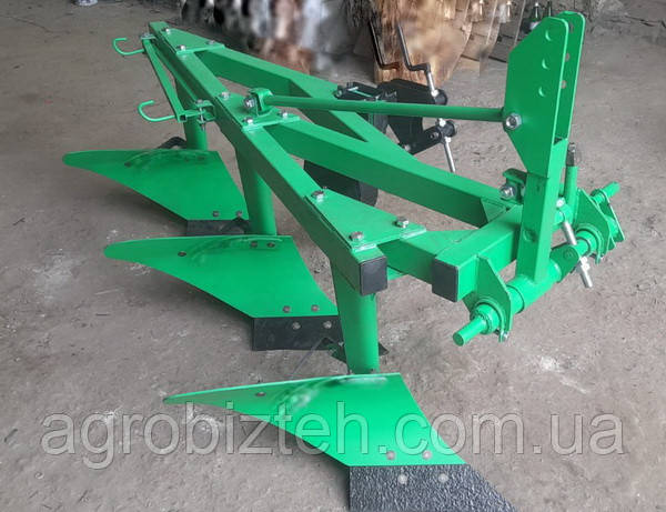 Плуг навісний Бомет 3-25 з регулювальним колесом і посиленою рамою, фото 1