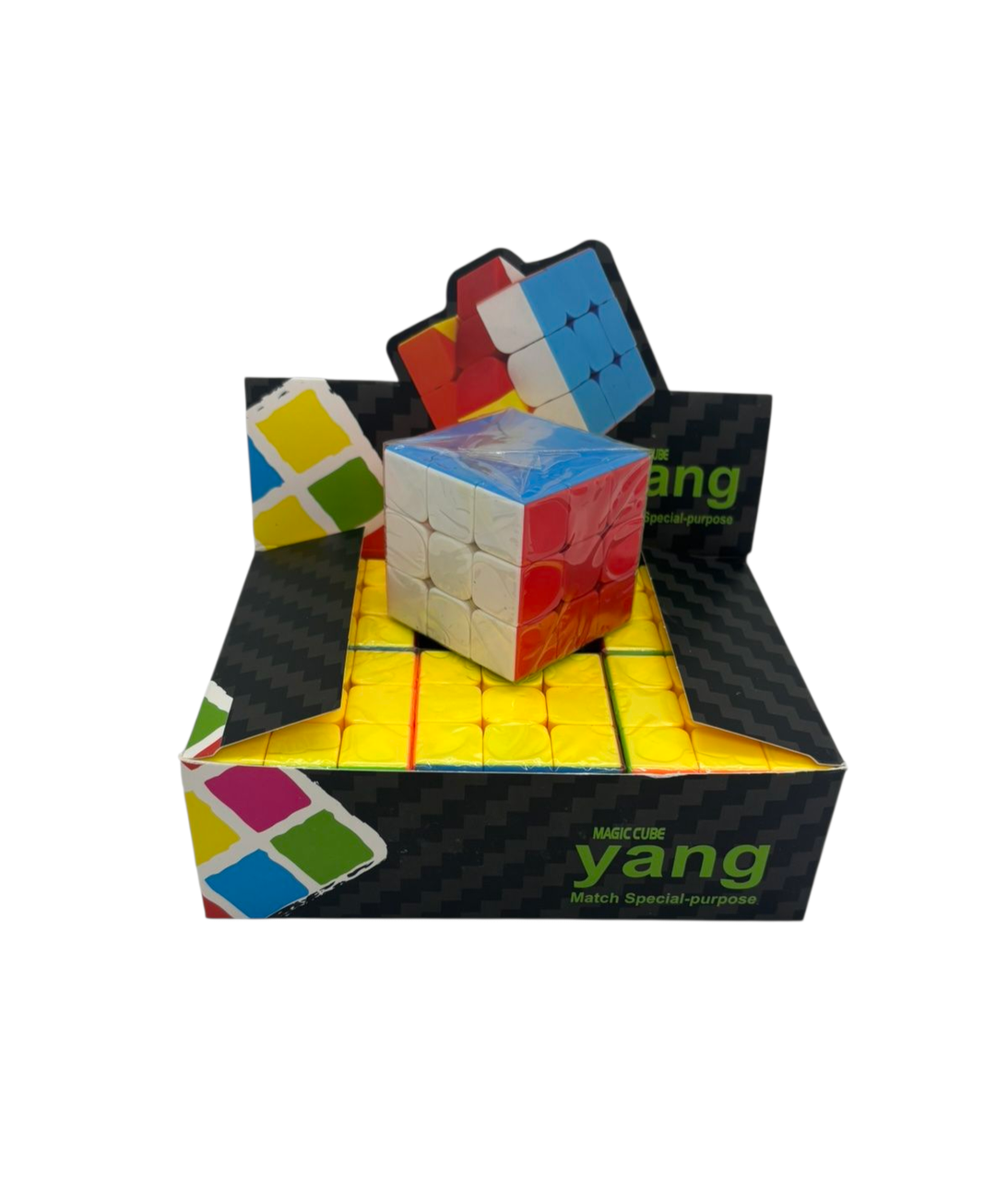 Кубік рубіка головоломка кольорова 3*3, фото 1