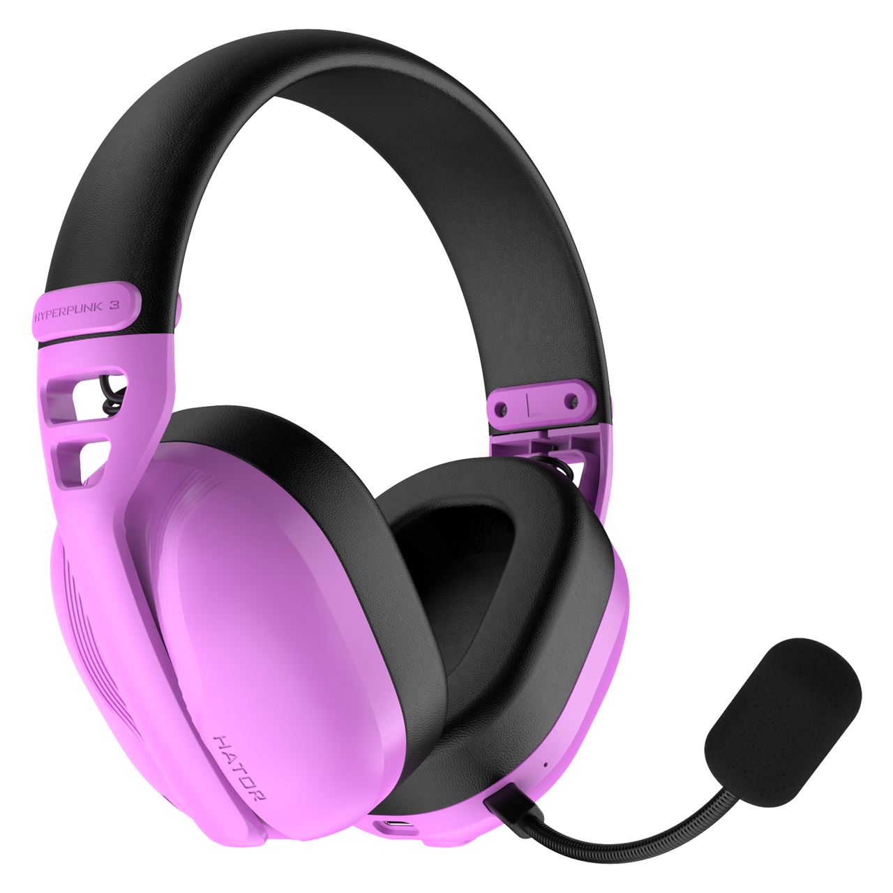 Гарнітура Hator Hyperpunk 3 Hi-Res SyncHUB Cyber Violet (ESH19)