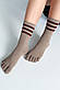 Шкарпетки з пальцами високі жіночі Шарм Apmi 36-39 капучино, фото 8
