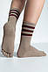 Шкарпетки з пальцами високі жіночі Шарм Apmi 36-39 капучино, фото 2