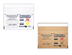 Крафт-пакети для стерилізації (універсальні) Prosteril, білі, 60×100 мм 100 шт/уп, фото 1