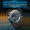 Годинник військовий тактичний чорний протиударний водонепроникний з підсвічуванням будильник секундомір Sanda Army, фото 9