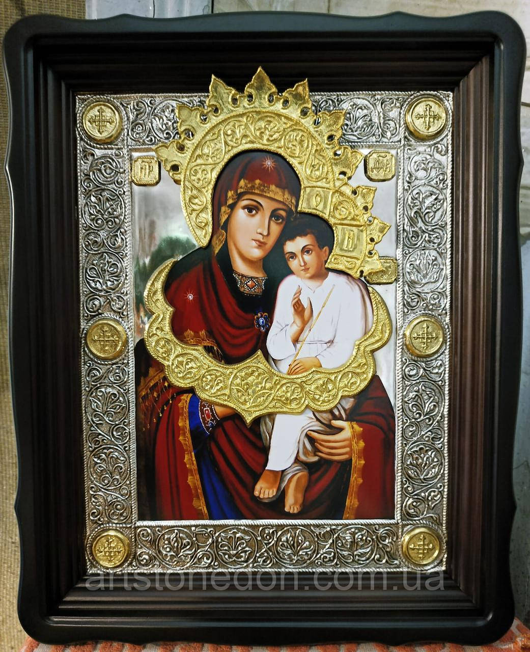 Ікона Матері Божої Святогірська 44×34 см, фото 1