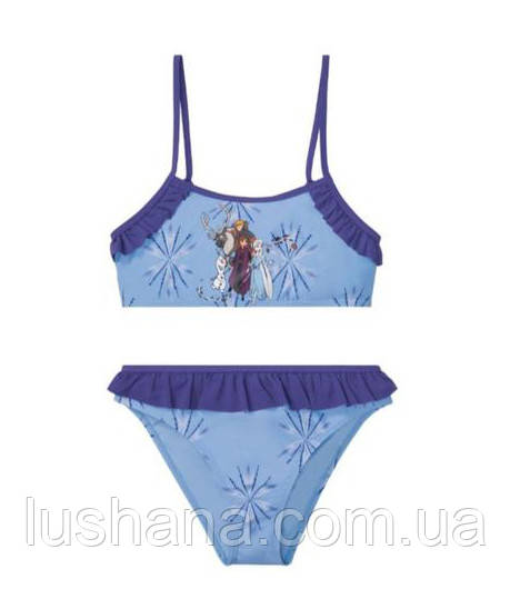 Дитячий роздільний окремий купальник Disney на дівчинку р.146-152, фото 1
