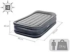 Intex 64132 Туристична надувне ліжко з електронасосом, фото 3