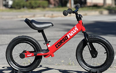 Біговел велобіг 12" Corso Navi NV-12306 червоний