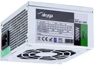 Блок живлення ПК Akyga 300W AK-S1-300 (AKS1300)