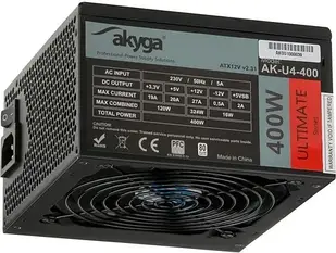 Блок живлення ПК Akyga 400W 80+ (AK-U4-400)