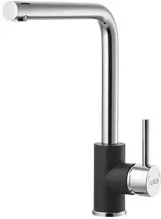Кухонний змішувач Alveus Selma Black+chrom 2090691